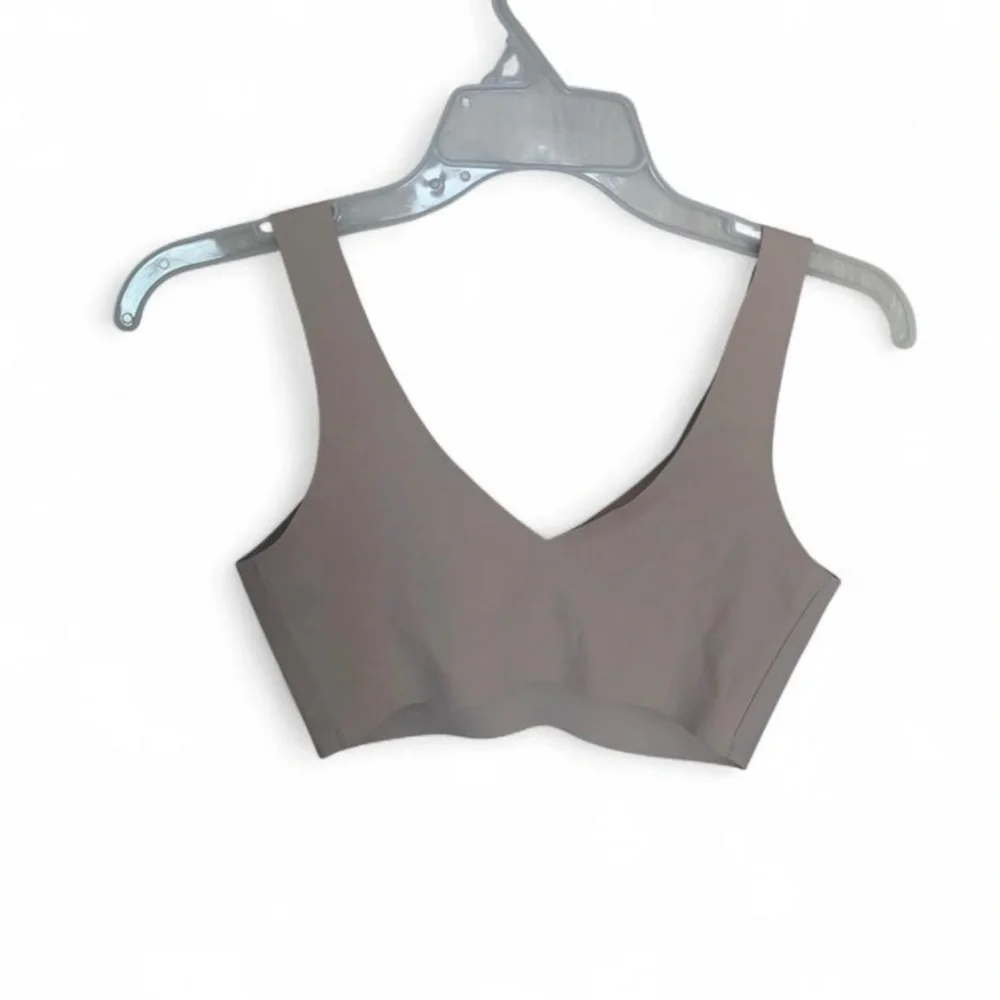 Honeylove V-Neck SoftForm tan  seamless bra size XS neutral wireless lingerie - Picture 6 of 6